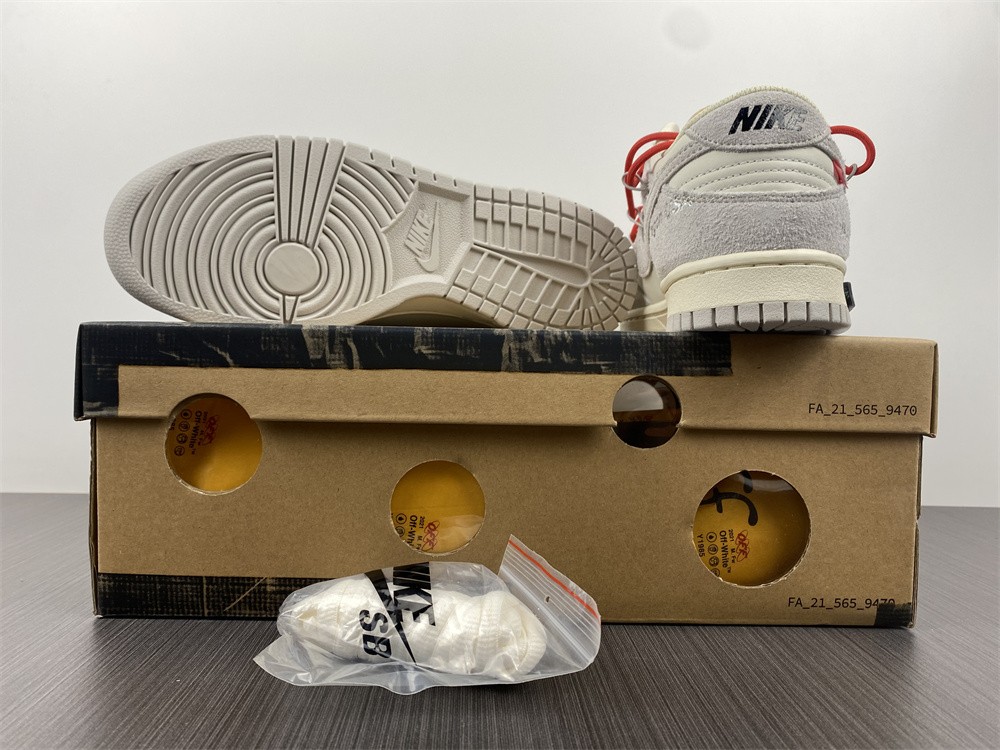 OFF WHITE x Nike Dunk SB Low The 50 NO.33 DJ0950-118