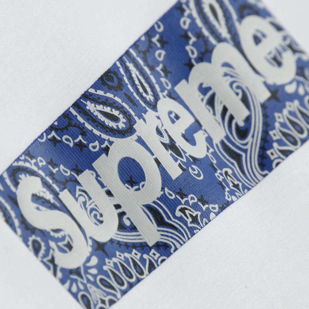 Svp*me 19FW Bandana Box Logo Tee