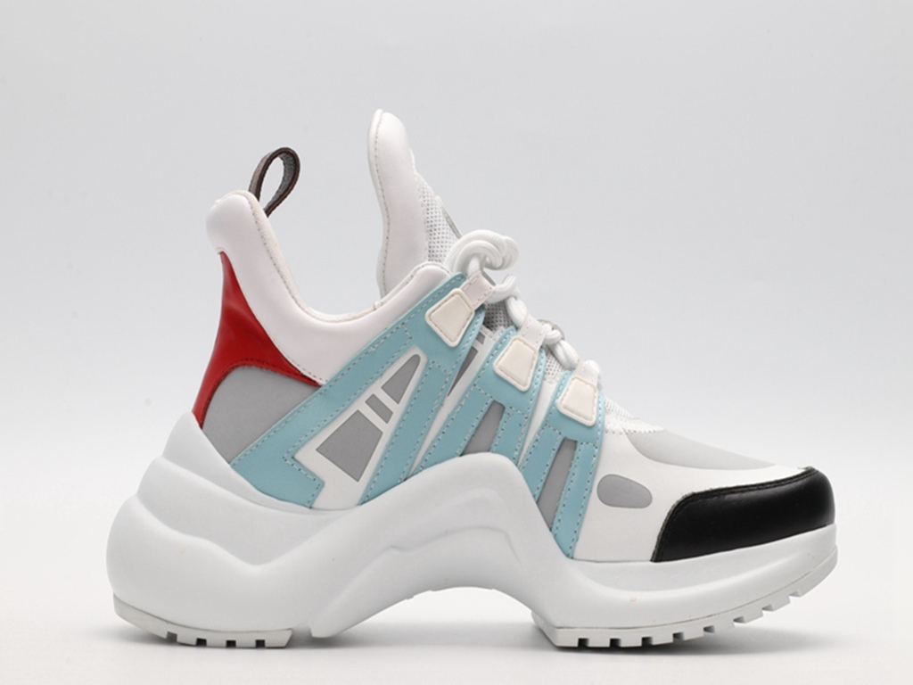 L*V Archlight Sneaker White Blue