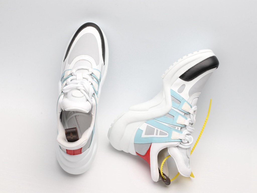 L*V Archlight Sneaker White Blue