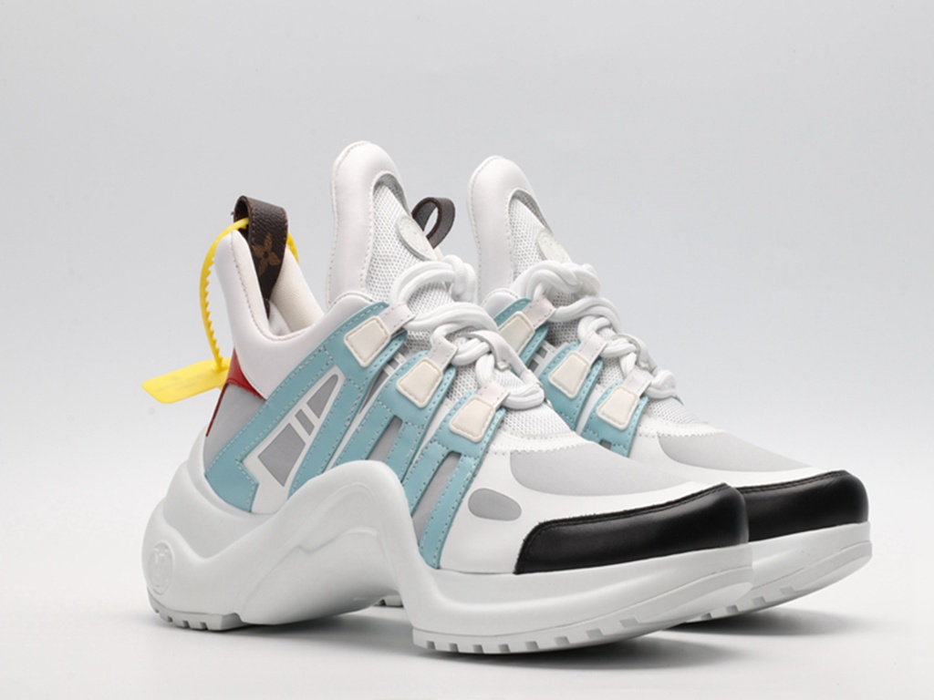 L*V Archlight Sneaker White Blue