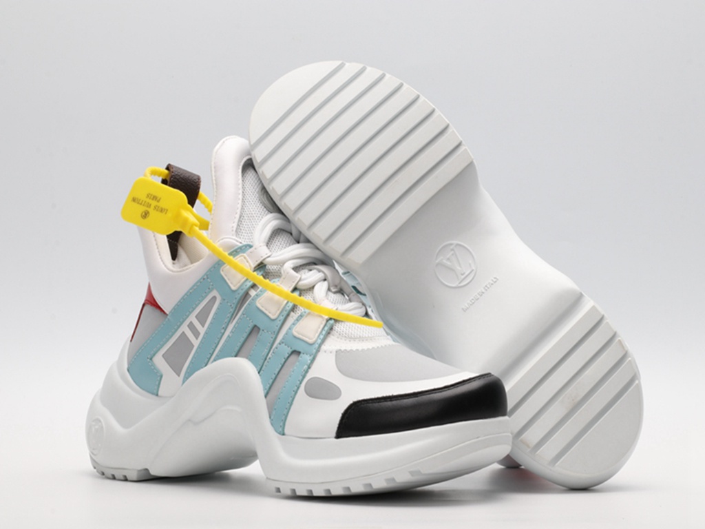 L*V Archlight Sneaker White Blue