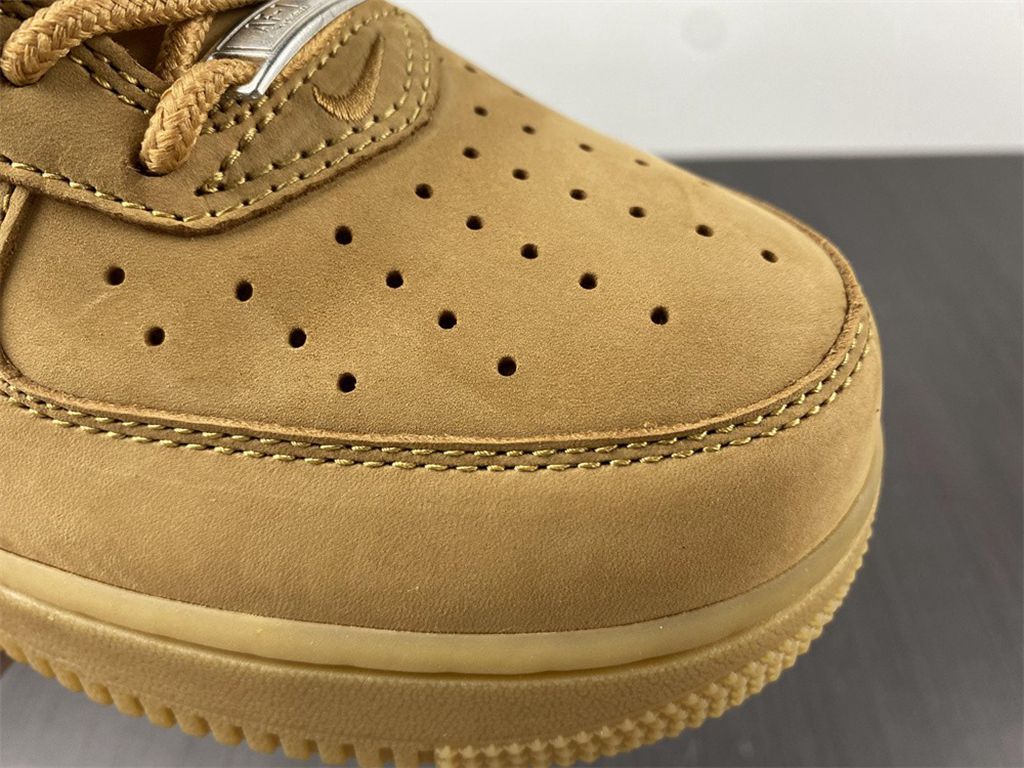 S*p REME X NIKE AIR FORCE 1 LOW SP WHEAT dn1555-200