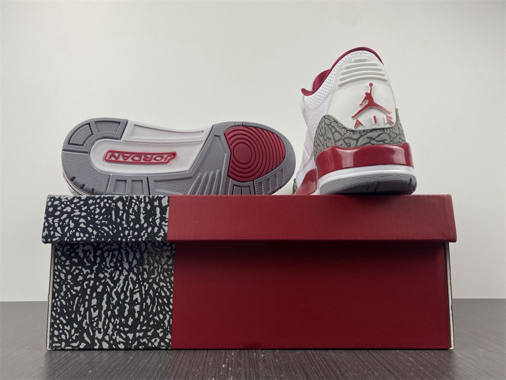 Air Jordan 3 Cardinal Red CT8532-126