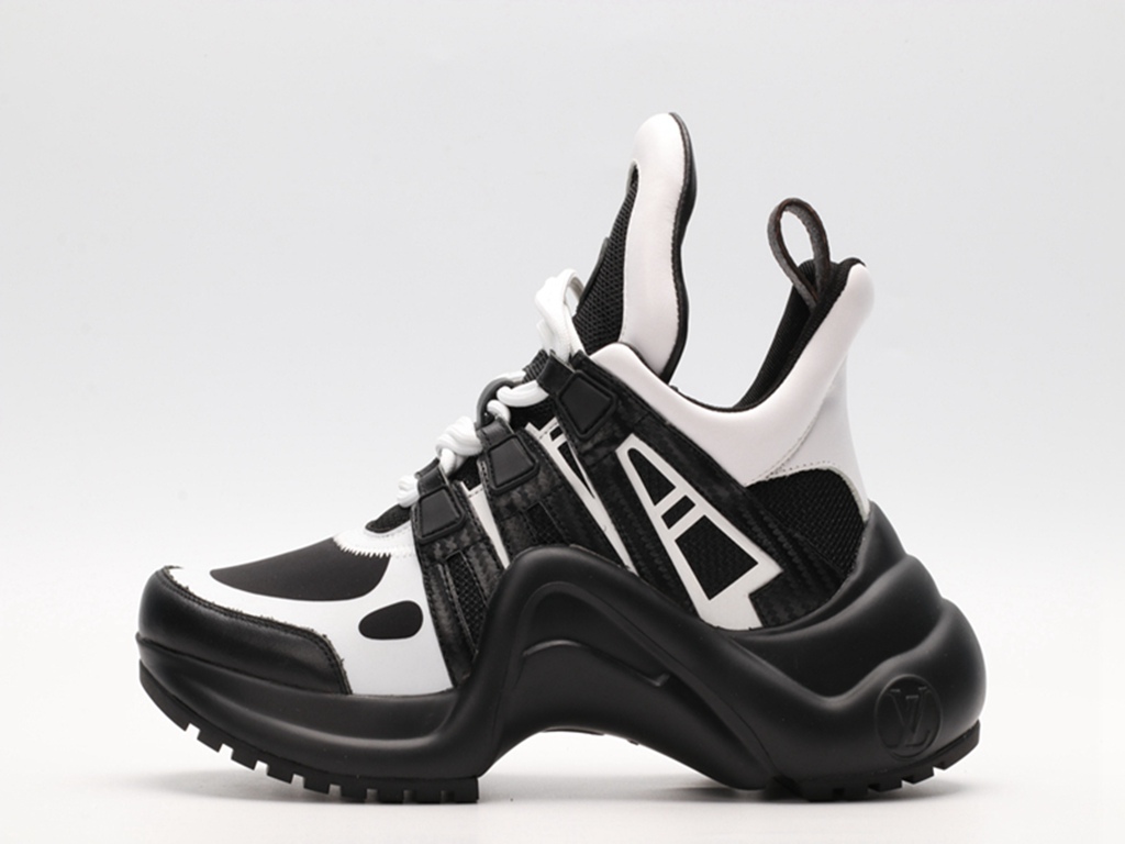 L*V Archlight Sneaker White Black