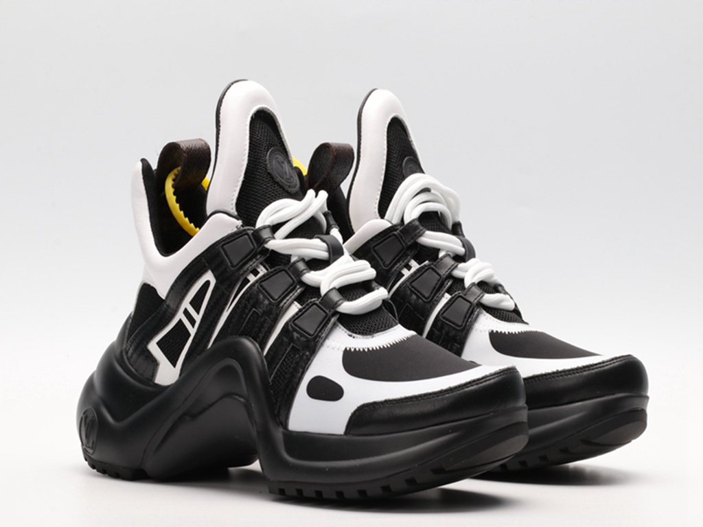 L*V Archlight Sneaker White Black