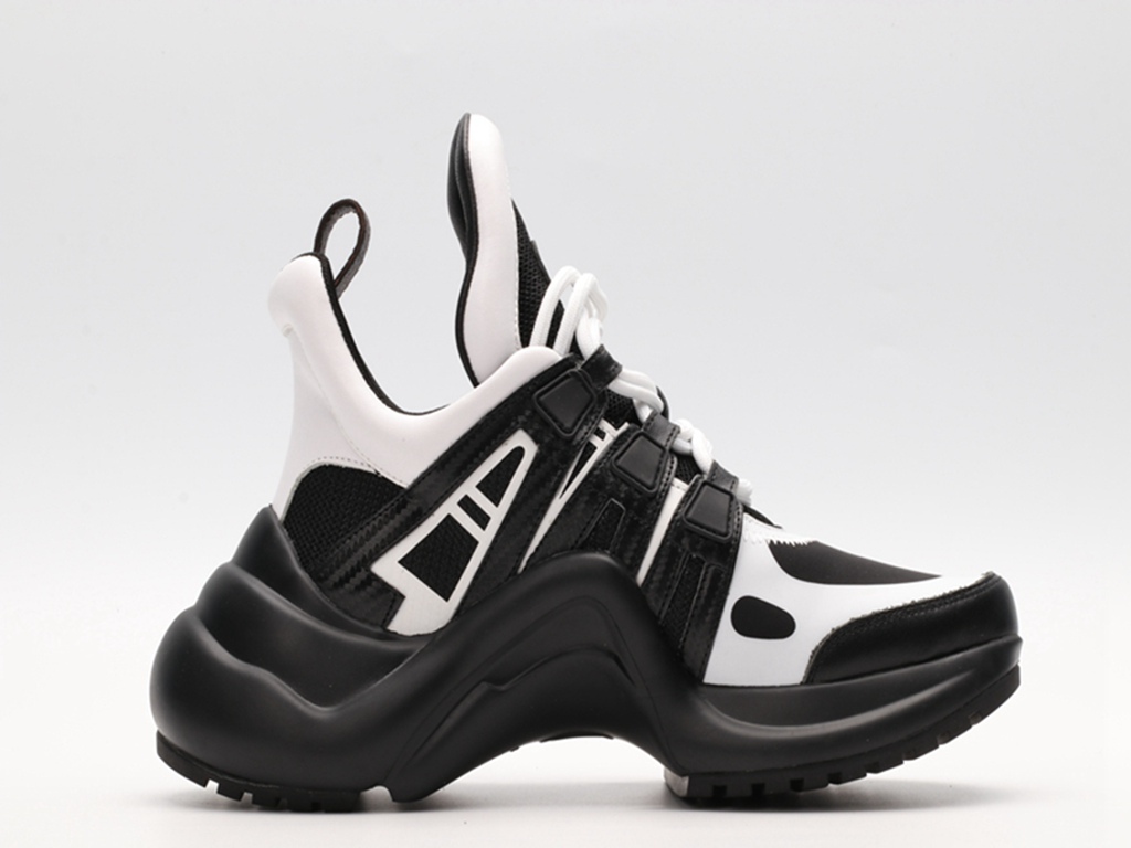 L*V Archlight Sneaker White Black