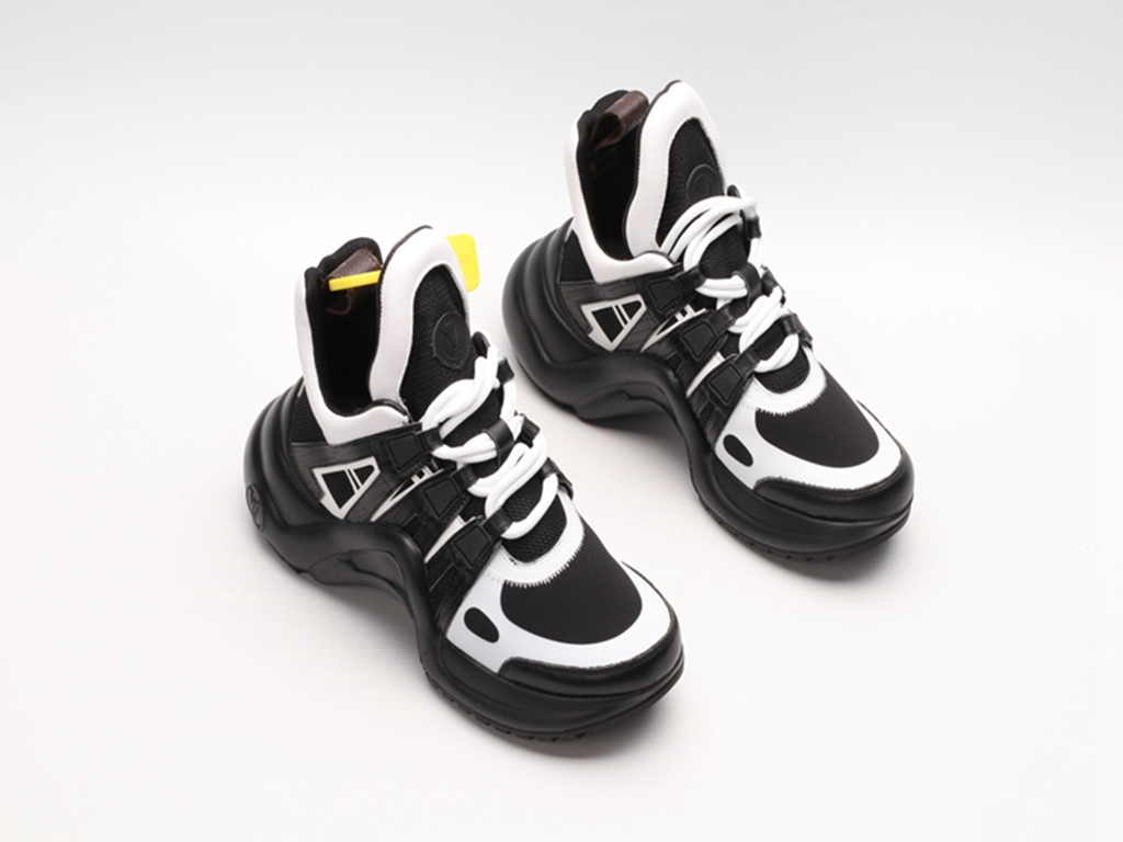L*V Archlight Sneaker White Black