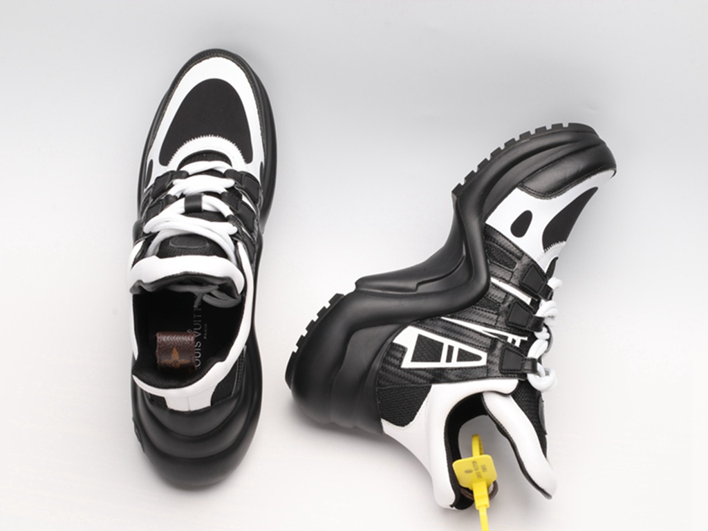 L*V Archlight Sneaker White Black