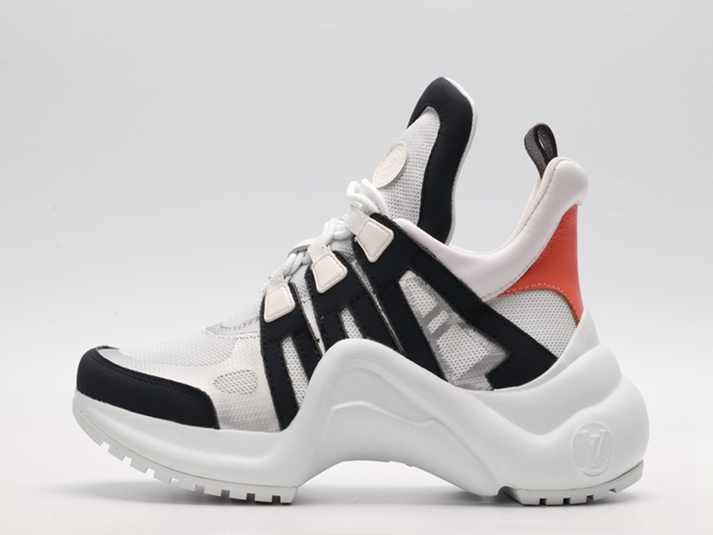 L*V Archlight Sneaker White Black