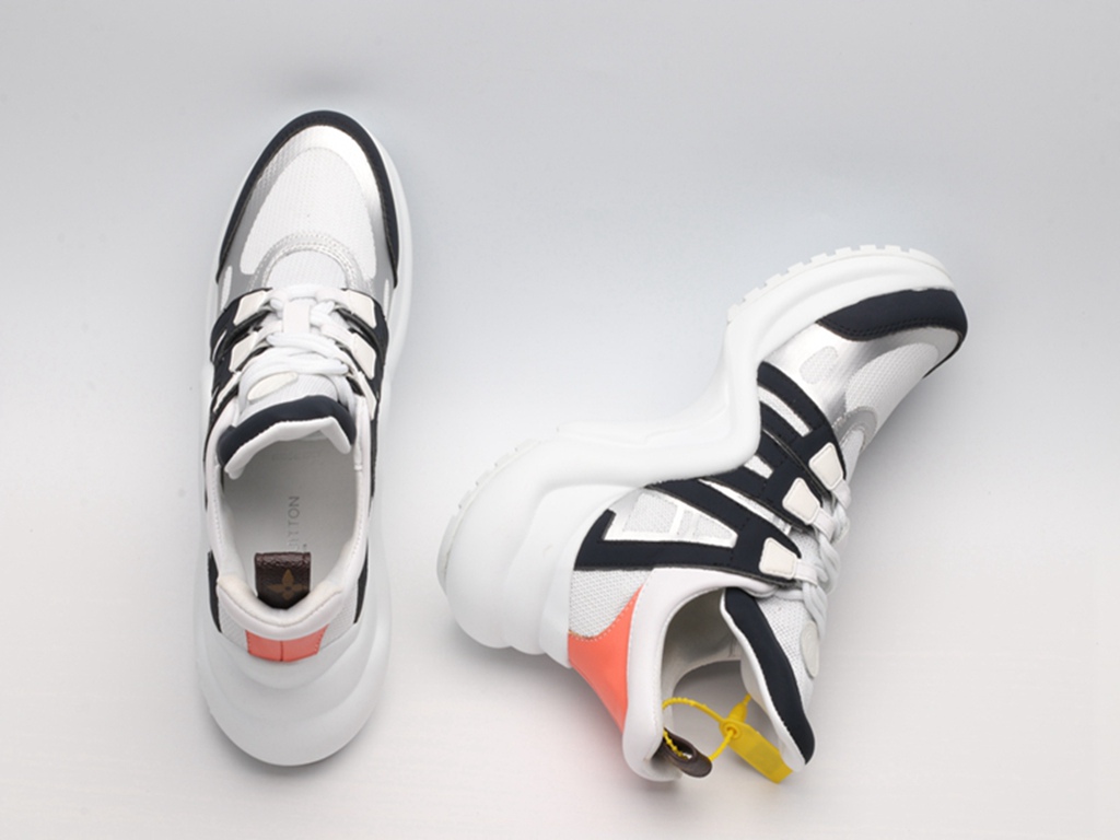 L*V Archlight Sneaker White Black