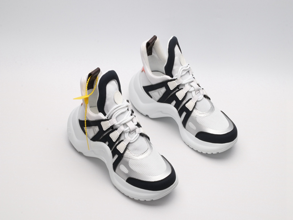 L*V Archlight Sneaker White Black