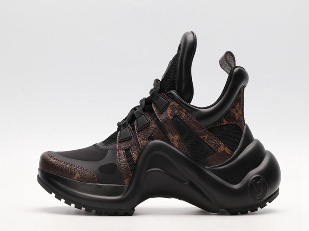 L*V Archlight Sneaker Black With L*V