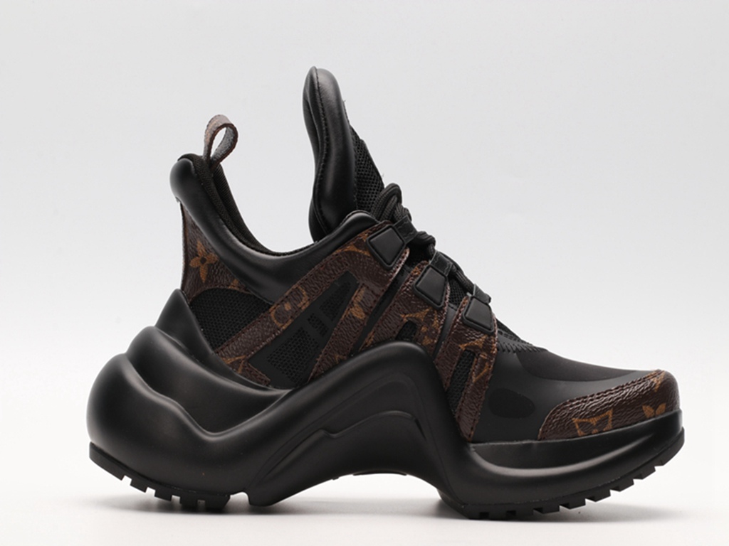 L*V Archlight Sneaker Black With L*V