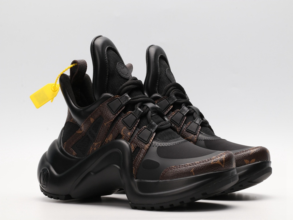 L*V Archlight Sneaker Black With L*V