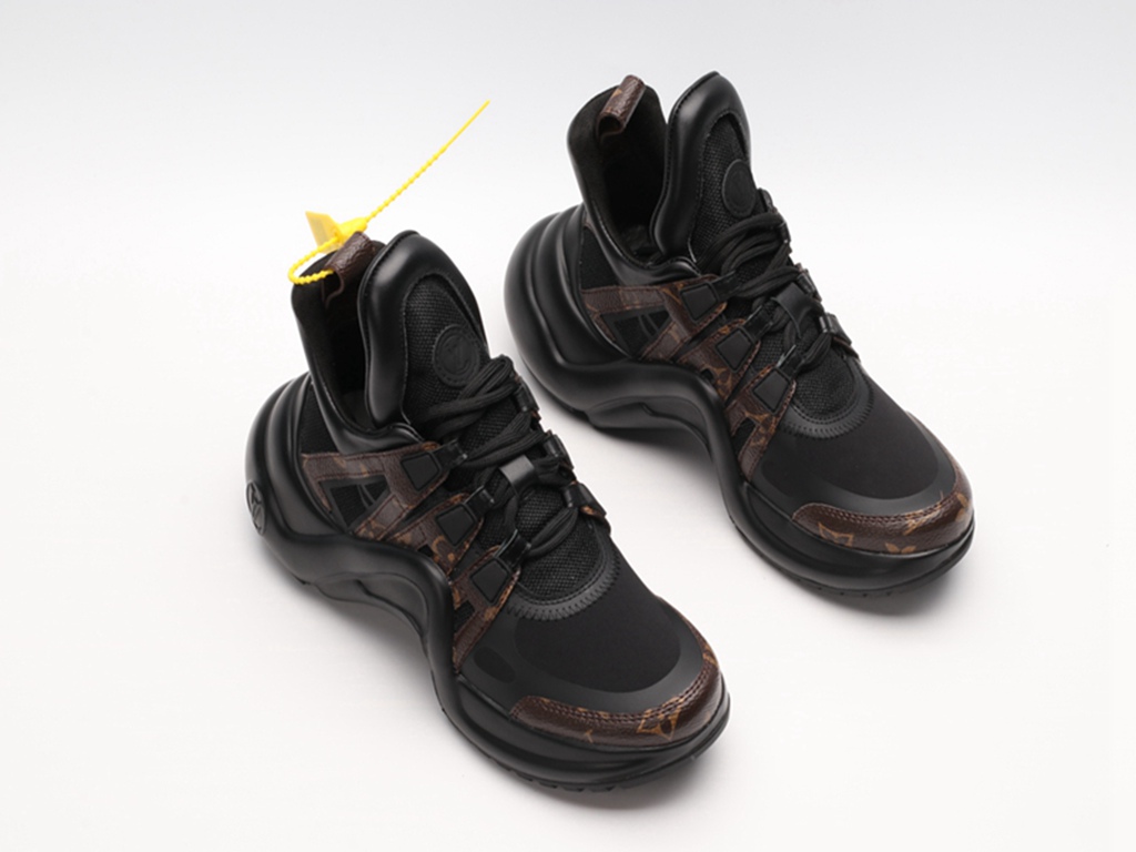 L*V Archlight Sneaker Black With L*V