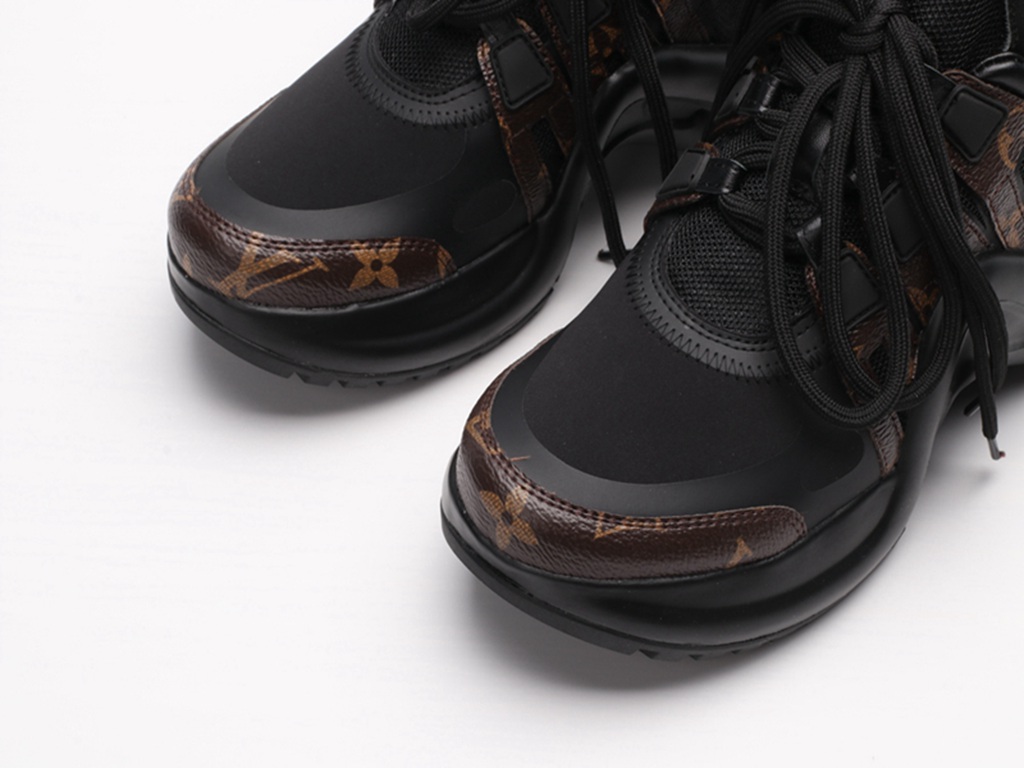 L*V Archlight Sneaker Black With L*V