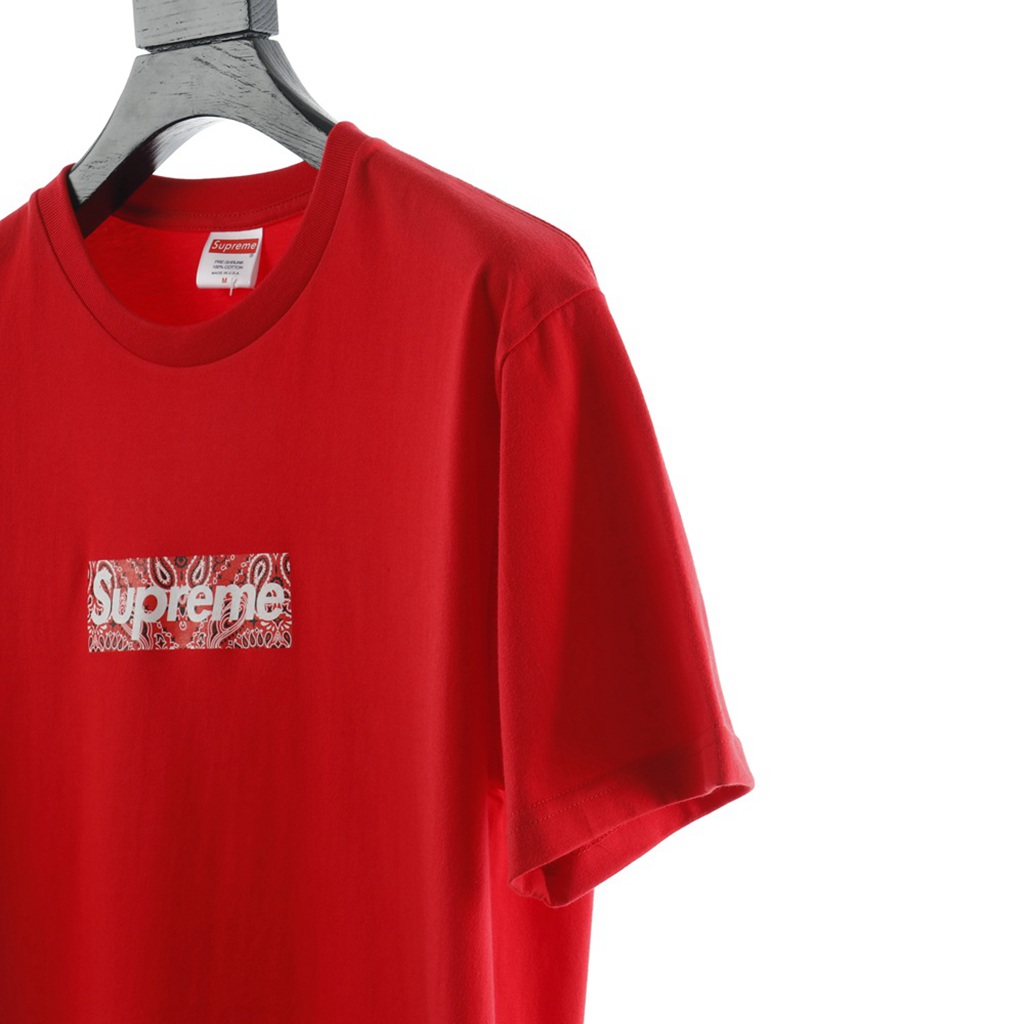 Svp*me 19FW Bandana Box Logo Tee
