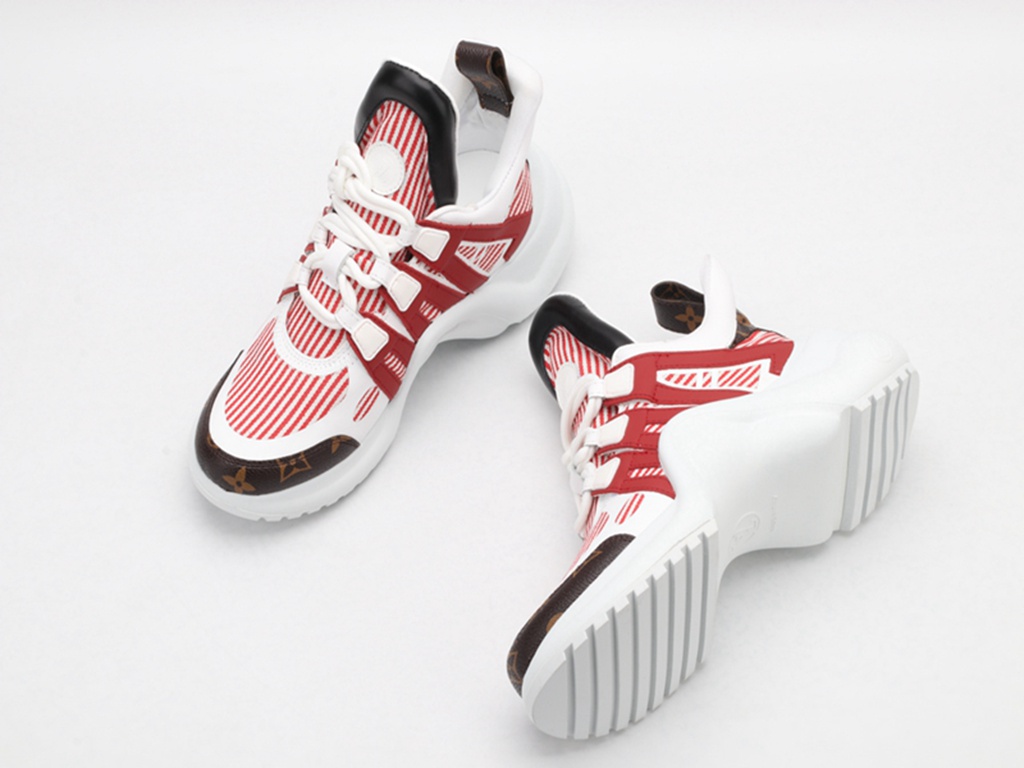 L*V Archlight Sneaker Red White
