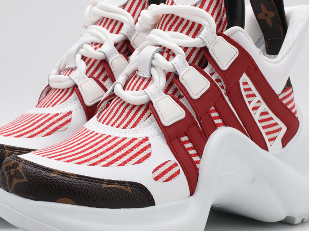 L*V Archlight Sneaker Red White