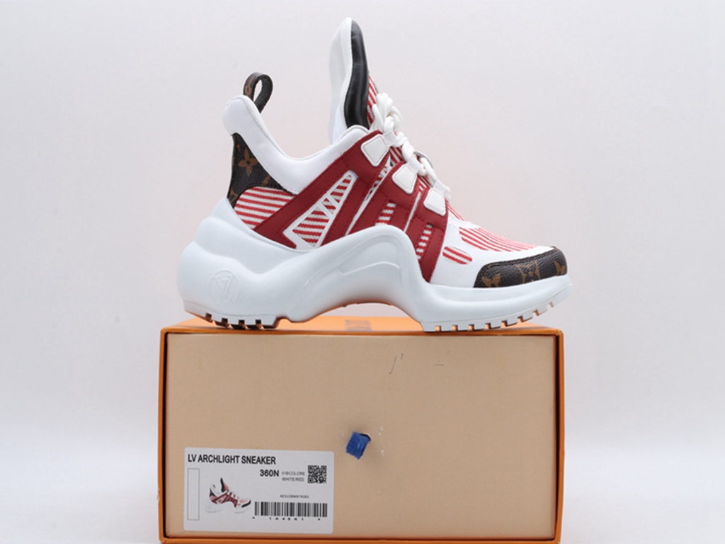 L*V Archlight Sneaker Red White