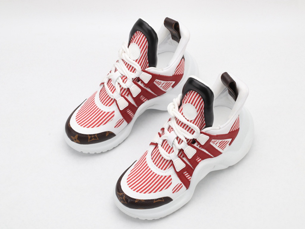 L*V Archlight Sneaker Red White
