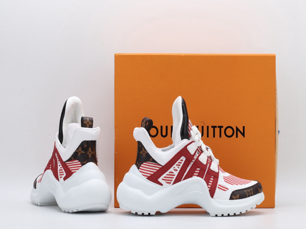 L*V Archlight Sneaker Red White
