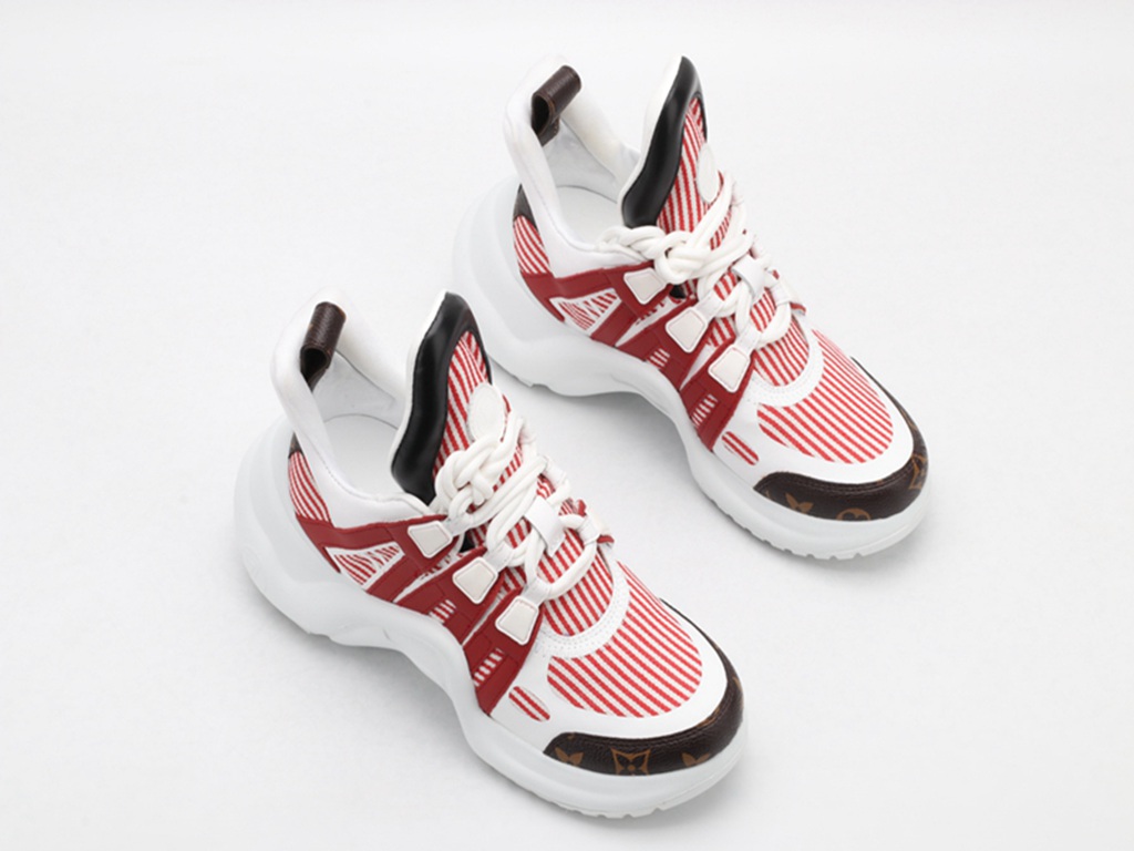 L*V Archlight Sneaker Red White