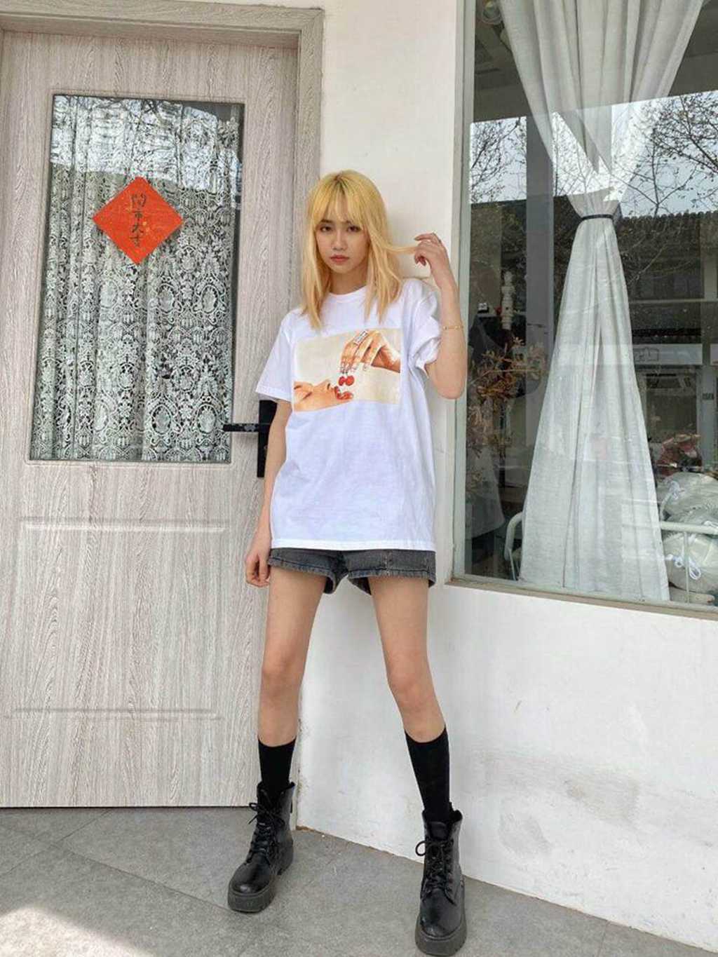 Svp*me 20ss Cherry short sleeve