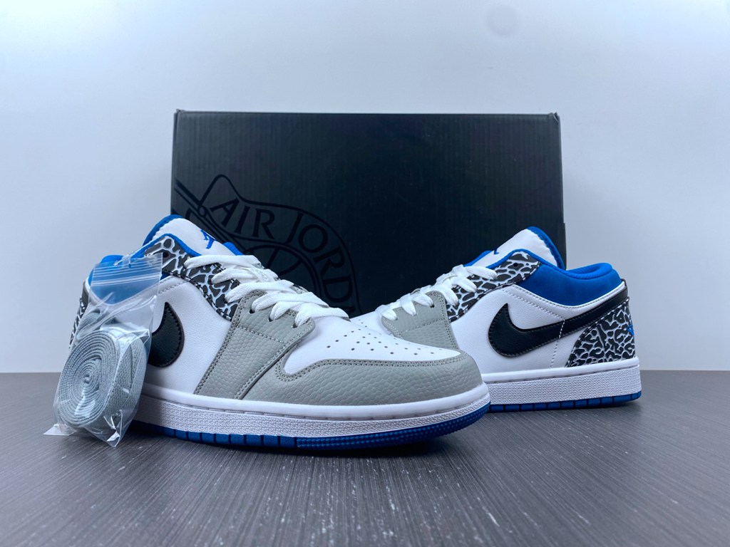Air Jordan 1 Low True Blue DM1199-140
