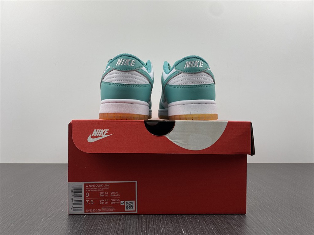 Nike Dunk Low Turquoise and Orange DV2190-100