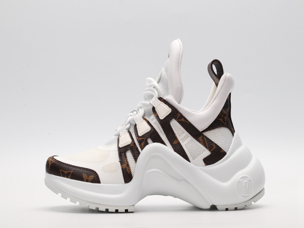 L*V Archlight Sneaker White With L*V