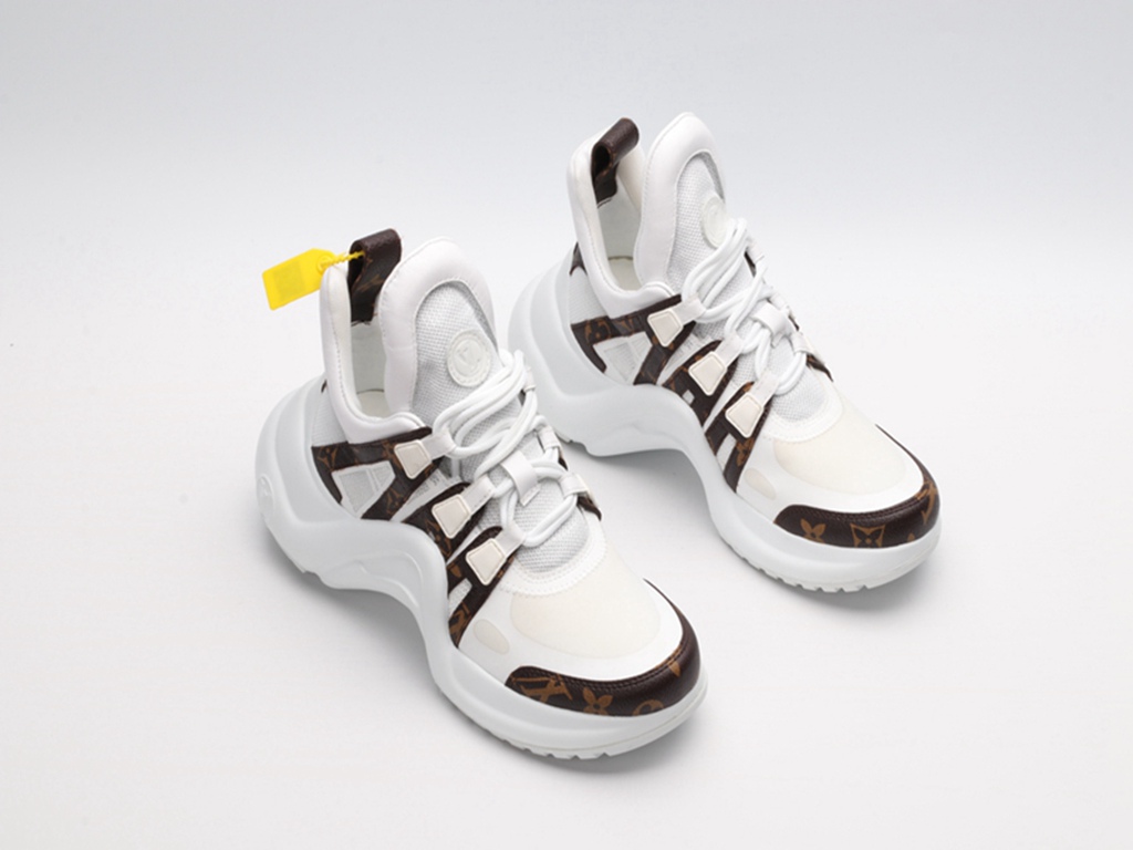L*V Archlight Sneaker White With L*V