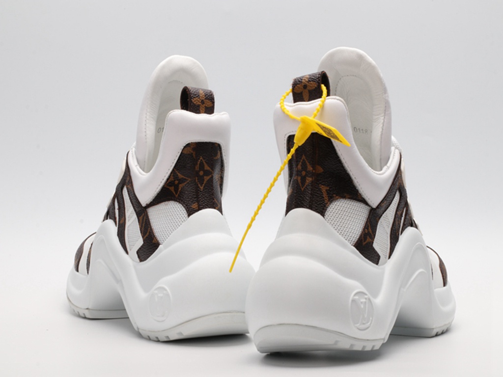 L*V Archlight Sneaker White With L*V