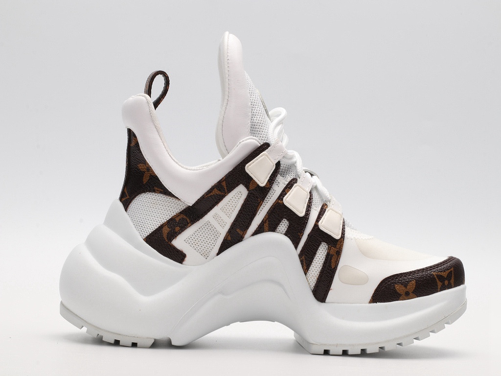 L*V Archlight Sneaker White With L*V