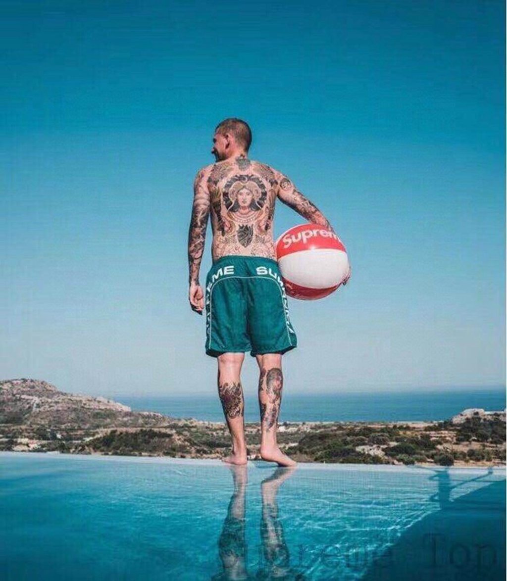 Svp*me 18ss Arc Logo Water Short?