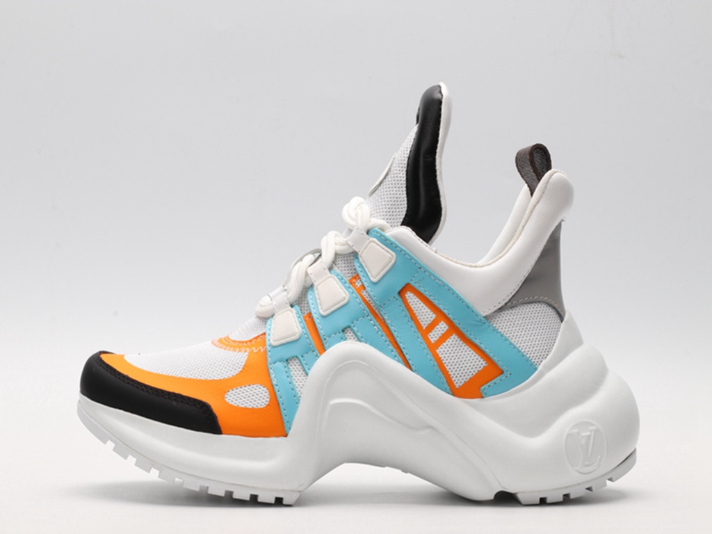 L*V Archlight Sneaker Yellow Blue