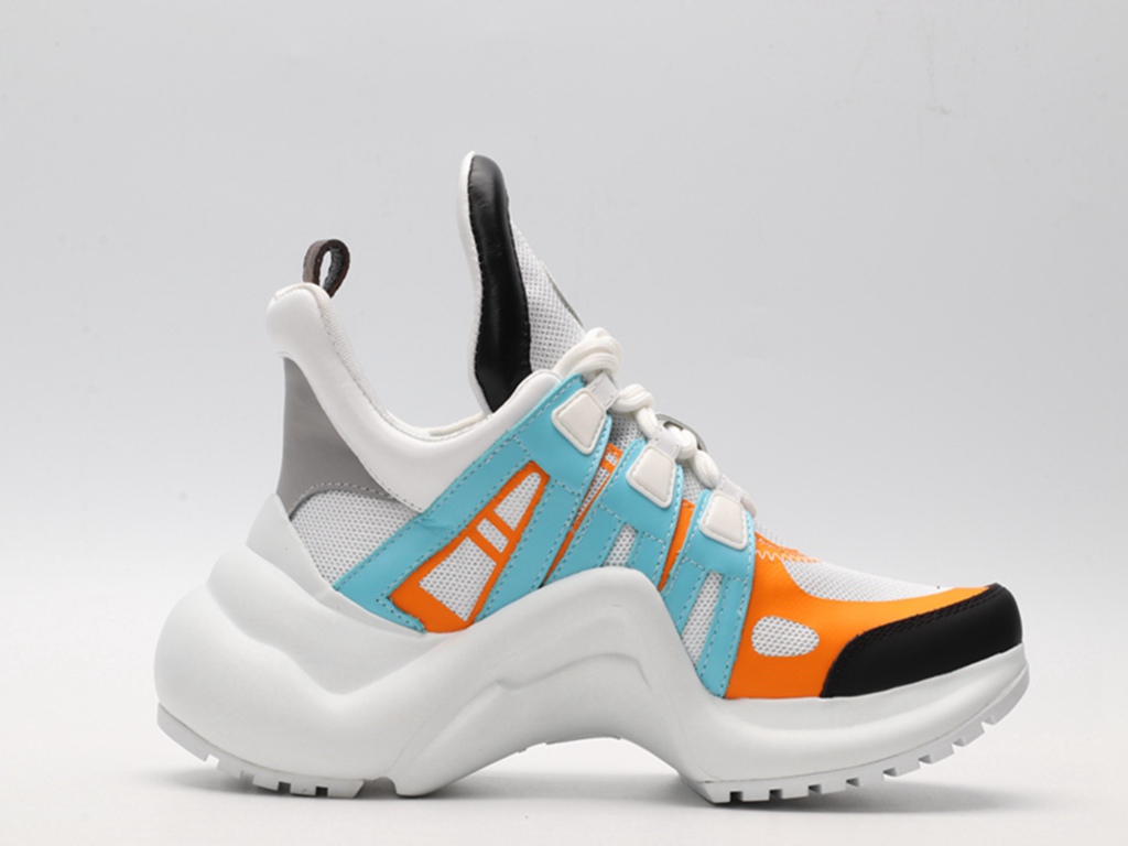 L*V Archlight Sneaker Yellow Blue