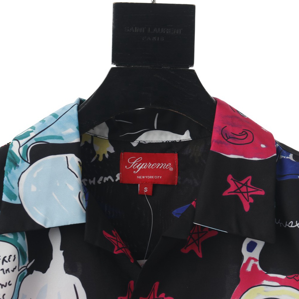 Svp*me Daniel Johnston Rayon S/S Shirt 20SS?