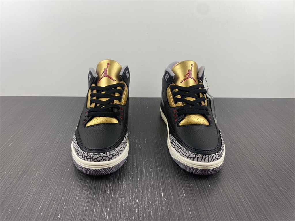 Air Jordan 3 WMNS Black Gold CK9246-067