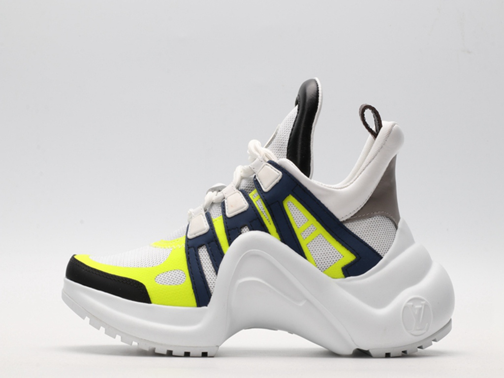 L*V Archlight Sneaker Yellow Black