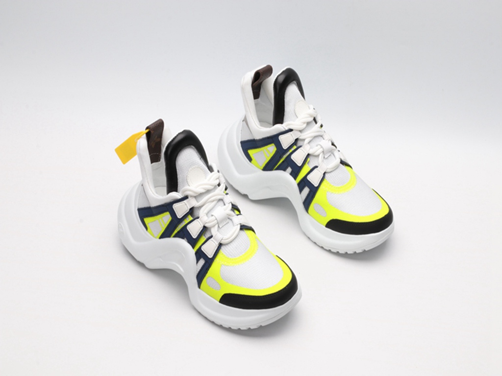 L*V Archlight Sneaker Yellow Black