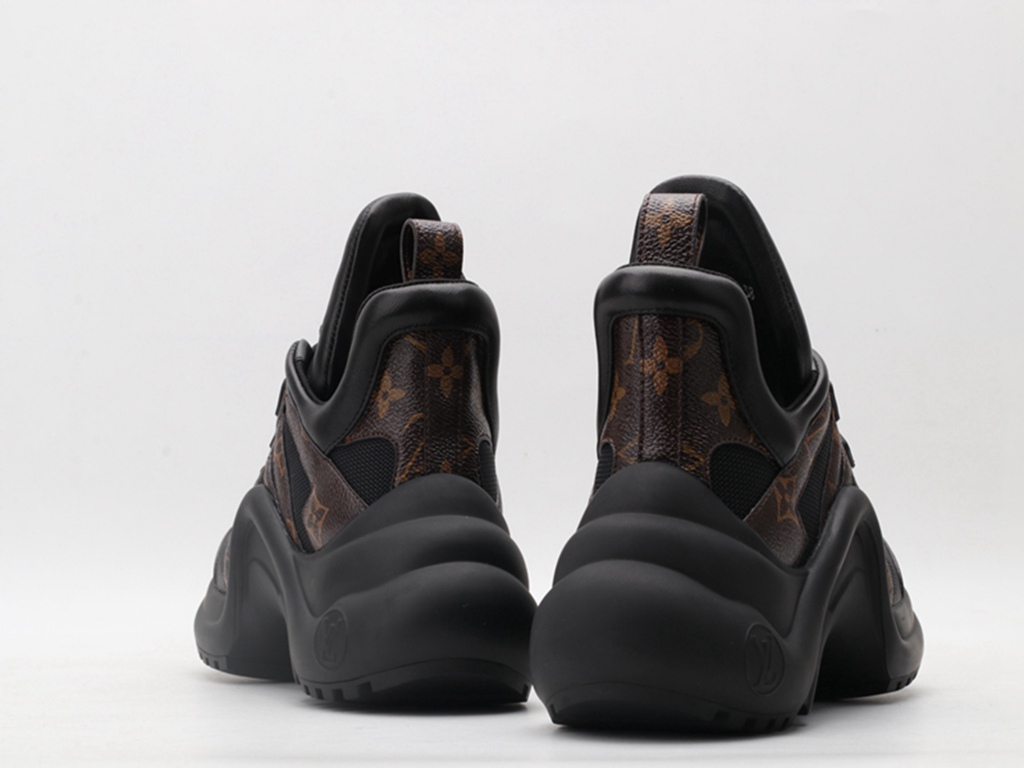 L*V Archlight Sneaker Fabric Black With L*V