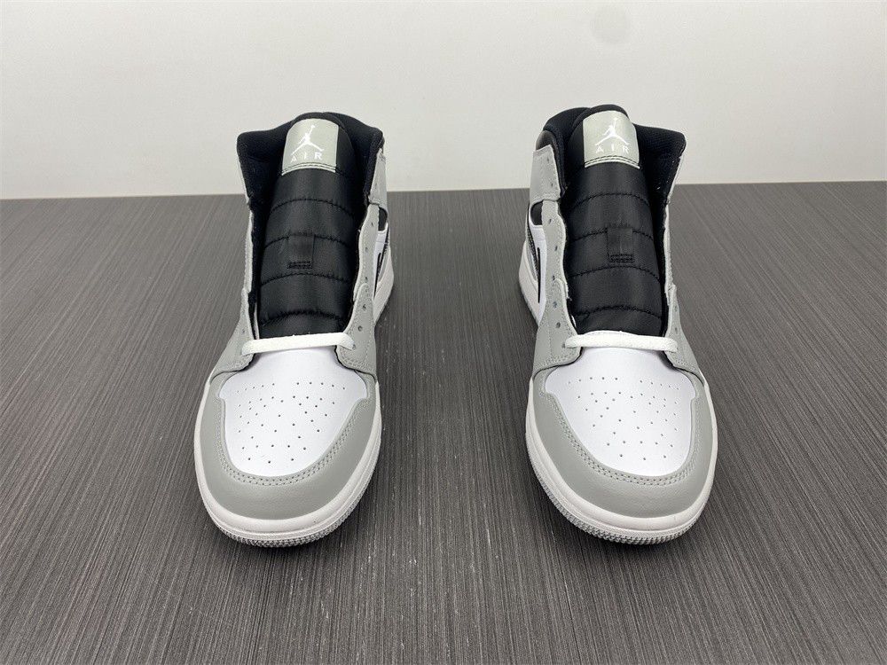Air Jordan 1 Mid Light Smoke Grey 554724-078
