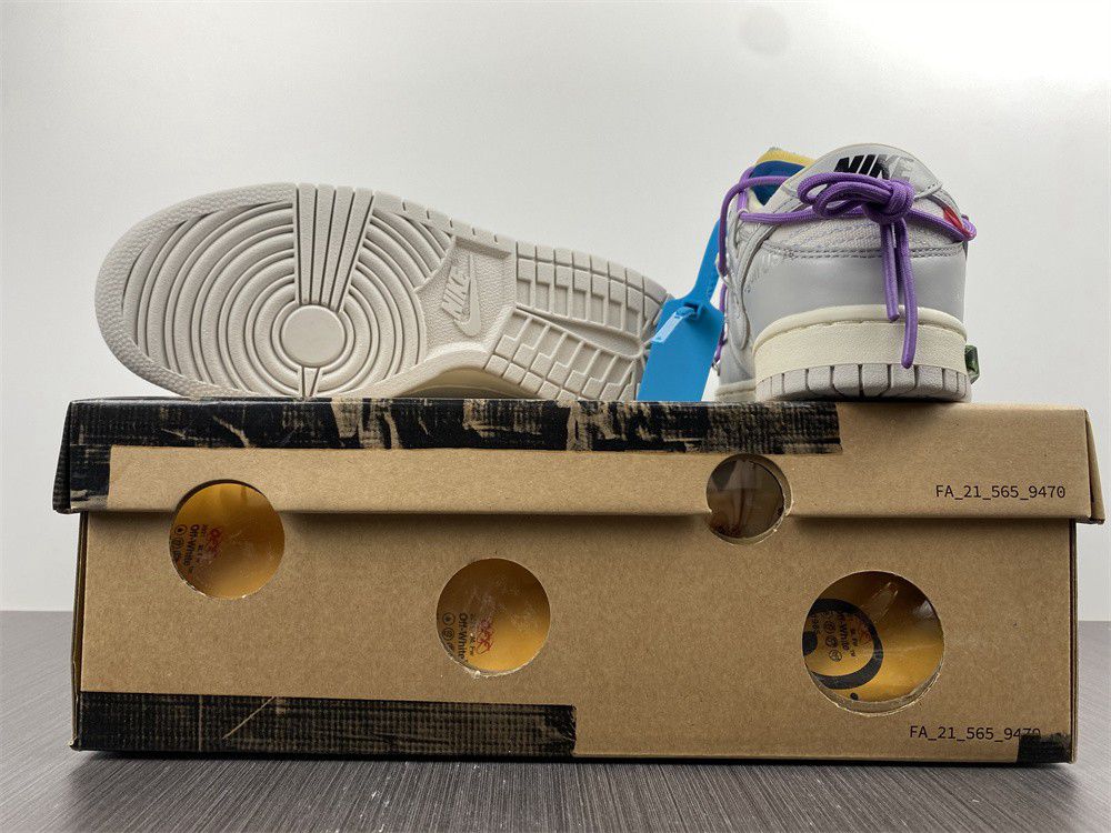 Off-White x Dunk Low Lot 47 of 50 1602-125