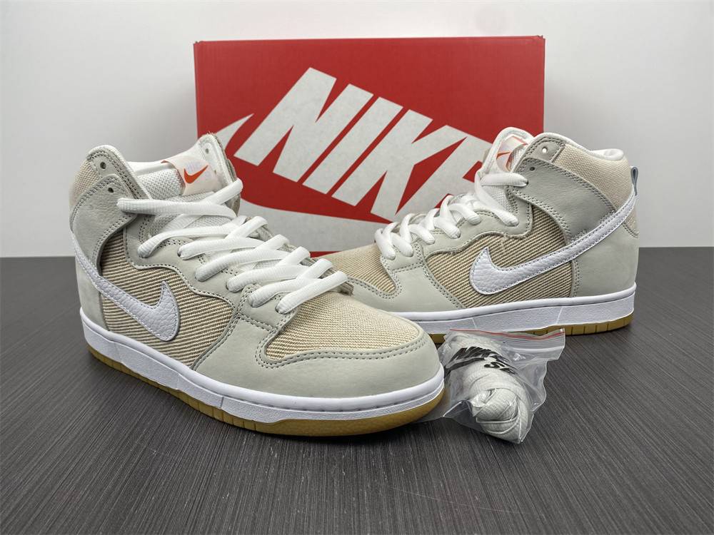SB Dunk Hi Nike SB Dunk High Unbleached Pack DA9626-100