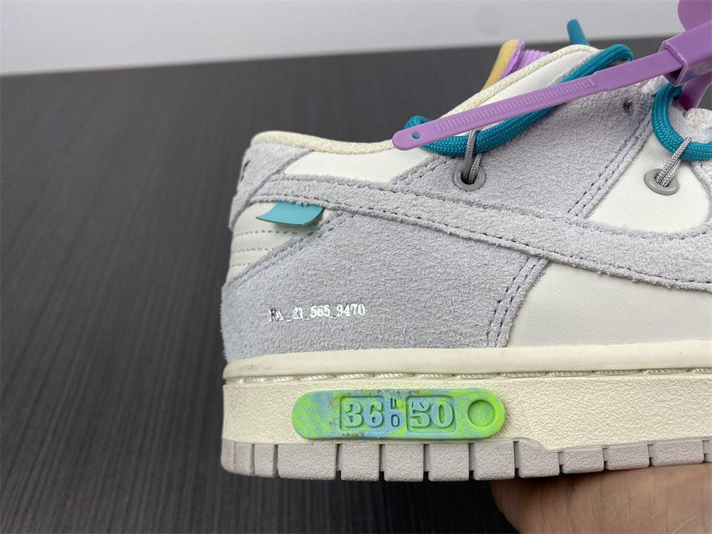 Nike SB Dunk OFF-WHITE 36of50 DM1602-109