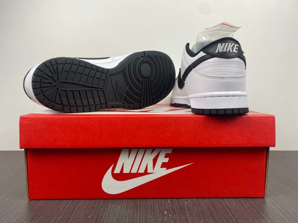 Nike Dunk Low white and black 2022