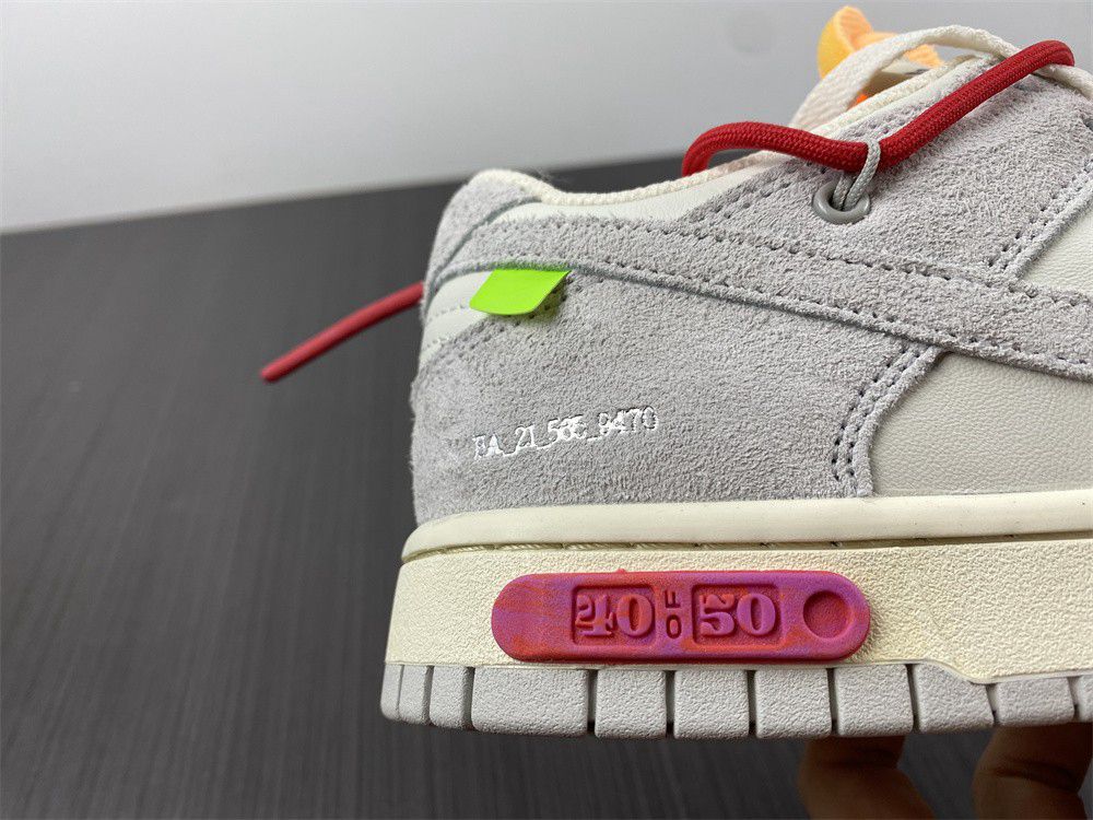 Nike Dunk Low x OW The 40-of50 DJ0950-103