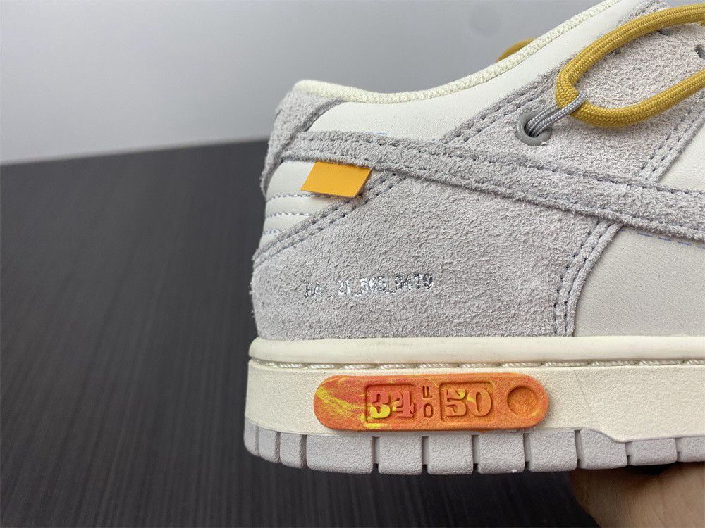 Off-White x Nk Dunk Low The 50 DJ0950-102